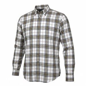 Eddie Bauer Men's Button Down Long Sleeve 100% Cotton RWB Plain Shirt Size XL